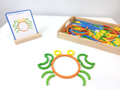 Sticks & Rings Puzzle Game